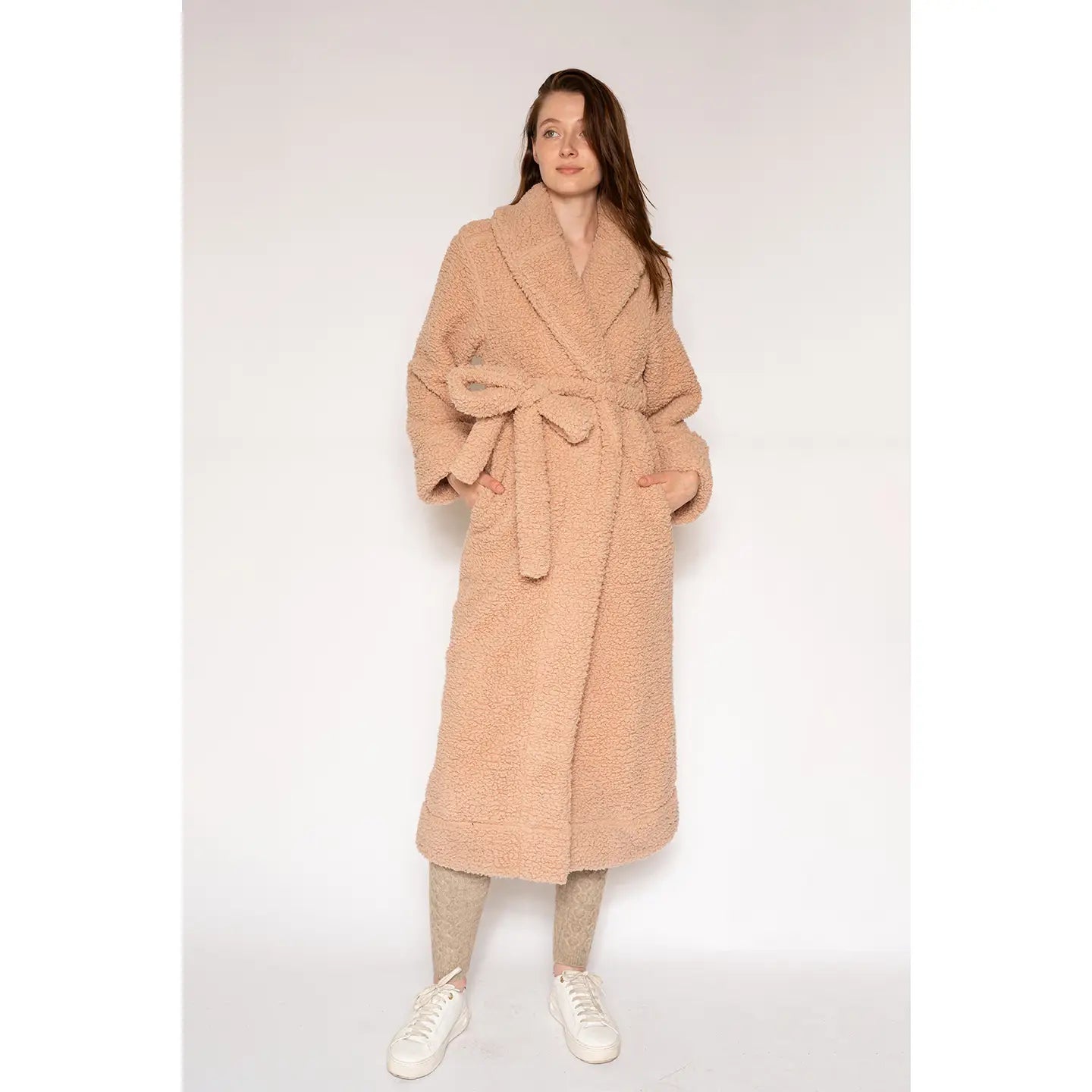 Plush Sherpa Fleece Robe